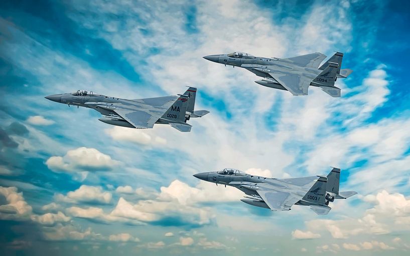 McDonnell Douglas F-15 Eagle by Gert Hilbink