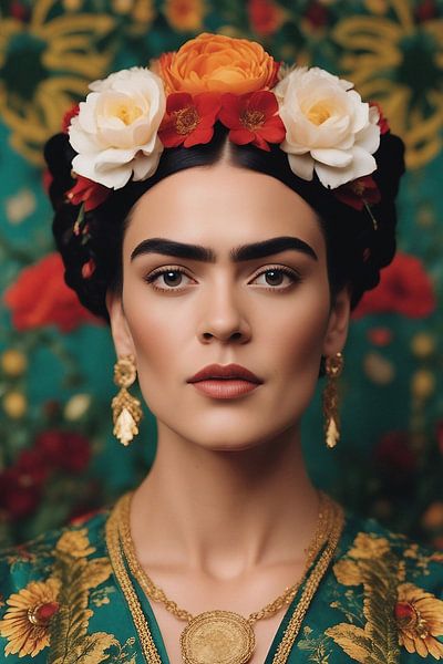 Frida - Turquoise Robe by Digital Corner