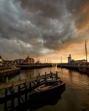 Harlingen, bijna 'schilderij uit het Rijksmuseum' van Edwin Kooren