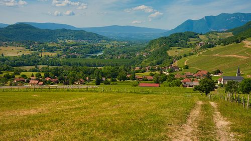 Landschap in de Savoie in Frankrijk