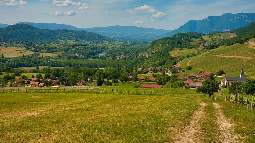 Landscape in the Savoie region of France by Tanja Voigt
