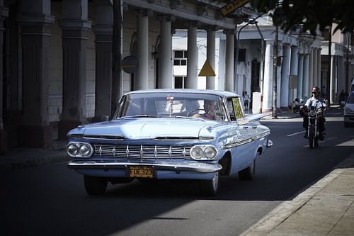 Classic American Car in Cienfeugos Cuba