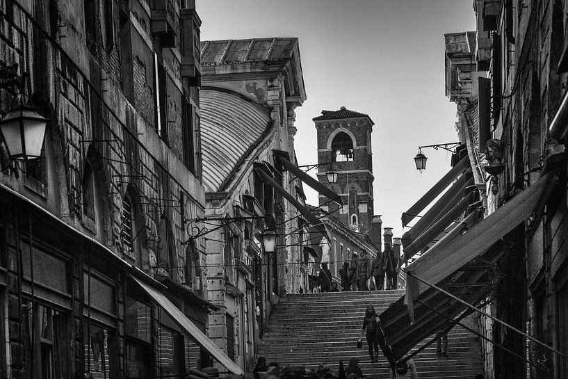 Rialto-Brücke in Venedig von Rob Boon