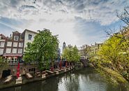 "View over the Old Canal" and Dom in Utrecht by Kaj Hendriks thumbnail