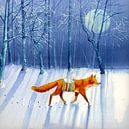 Postman Fox by Martine van Nieuwenhuyzen thumbnail