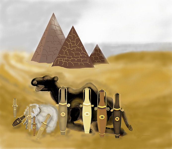 Desert- Perfume Pottery von Annaluiza Dovinos