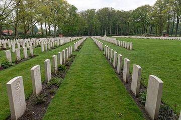 Oosterbeek Nederland Airborne Britse en Poolse begraafplaats van Richard Wareham