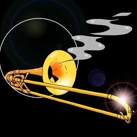 Sluiptrombone - Sniping Trombone van Maarten Hartog