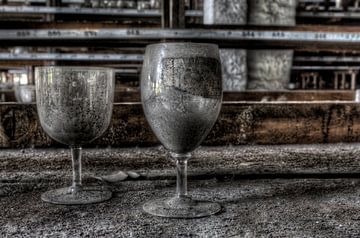 Verlassene Glaswaren von Eus Driessen