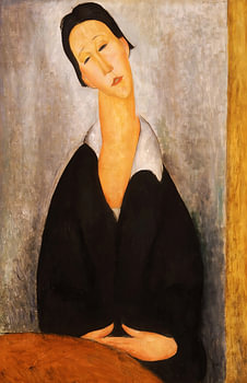 Seated Woman in Black