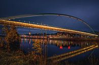 Bridge in Maastricht in the evening von Maurice Meerten Miniaturansicht