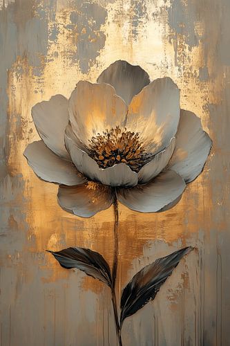 Blume auf Gold, Nummer 1 von 4