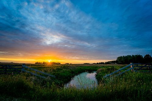 Een slootje in Gieterveen