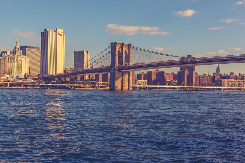 Bridges of Dumbo: An Iconic Connection Game between Brooklyn and Manhattan New York 13 by FotoDennis.com | Werk op de Muur