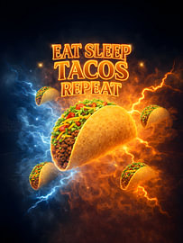Taco's Retro Vintage van Art Bloom