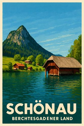 Schönau – Lake idyll at the foot of the mountains