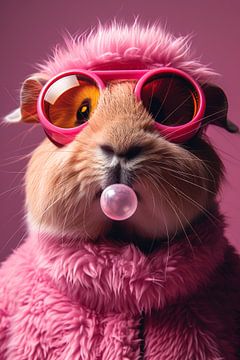 Bubblegum Fun: Cavia 3 van ByNoukk