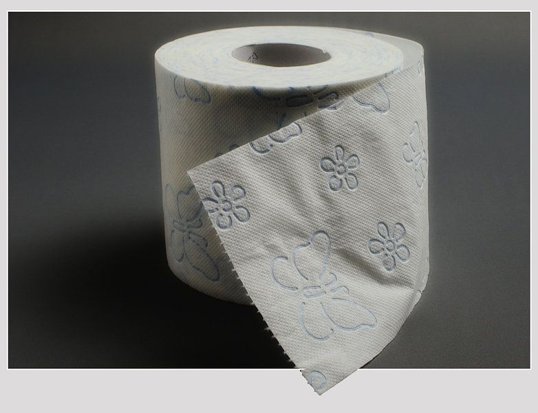 Toiletpapier van Hans Heemsbergen