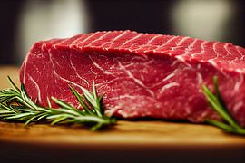 Rinderfilet mit Rosmarin Illustration