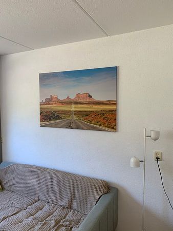 Highway to Monument Valley