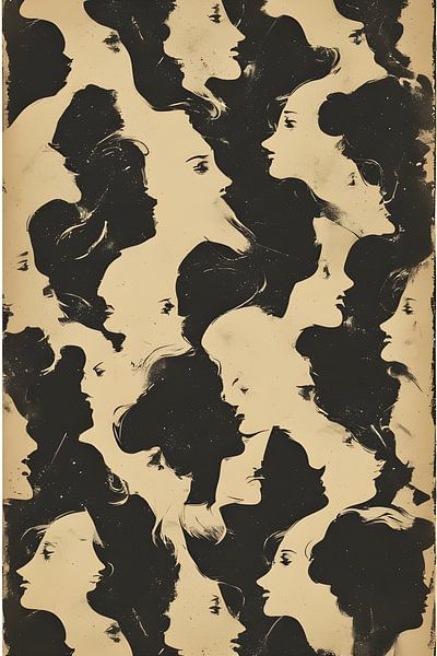 Vintage-Silhouetten von pungky setiawan