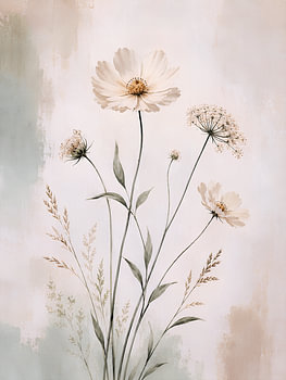 Quiet Meadow Botanical Study