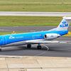 Histoire de l'aviation : un Fokker 70 de KLM. sur Jaap van den Berg