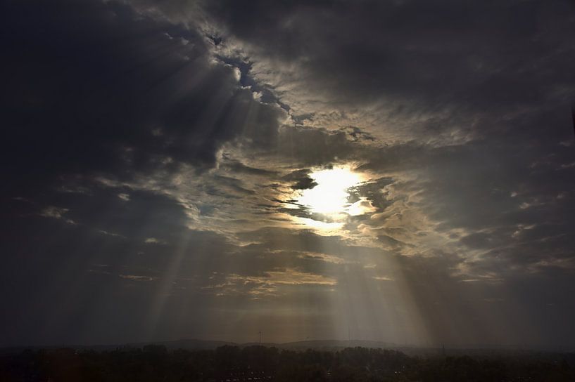 Lichtstralen van Edgar Schermaul