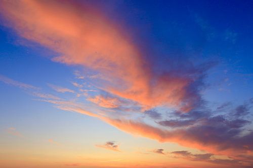 Evening mood Baltic Sea Peenemünde