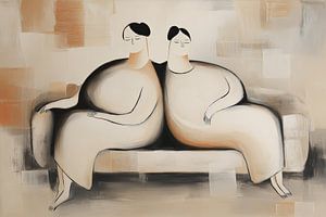 Les femmes sur le banc