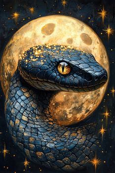 Cosmic Snake - Lunar Guardian