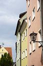 Bunte Häuser in Regensburg von Folkert Jan Wijnstra Miniaturansicht