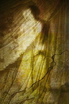 as an artist stands there