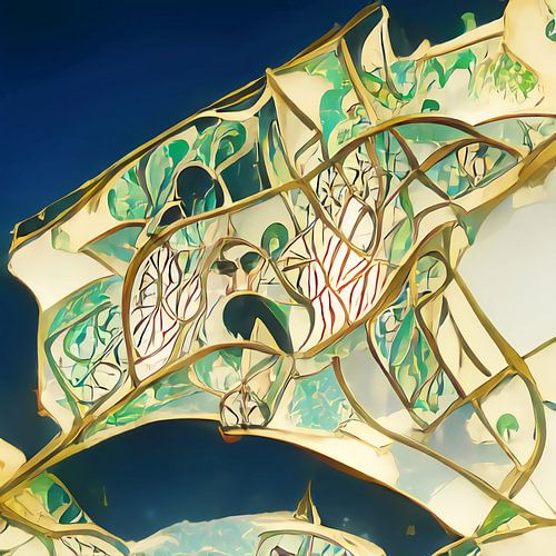 Almere Art Nouveau Map