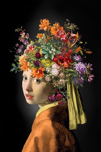 Meisje met de Parel – The Orange Autumn Edition by Marja van den Hurk