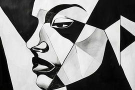 Frauenporträt von Poster Art Shop