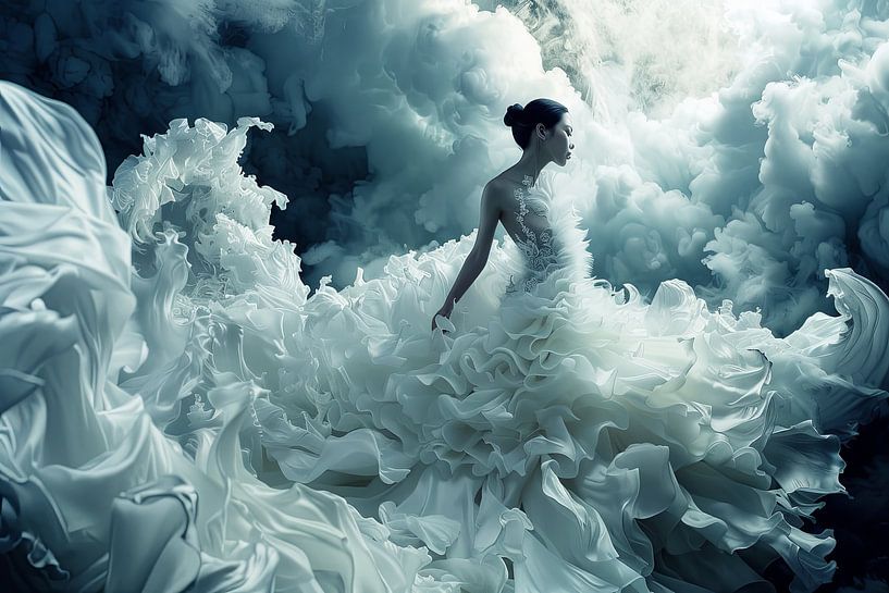 fantasy wedding gown Asia by Egon Zitter