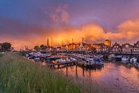 Rain clouds over Veere