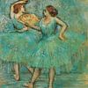 Edgar Degas. Two Dancers, c. 1905 by 1000 Schilderijen