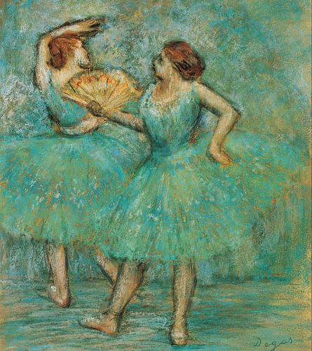 Edgar Degas. Two Dancers