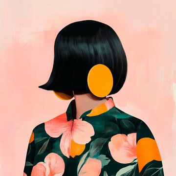 Modern elegance in pastel colours by Poster Art Shop