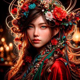 La femme en rouge sur ¡ guay !