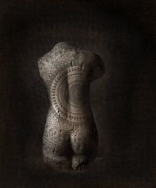 Tough Torso with mandala tattoo by Anneke Herbers Muurdecoratie