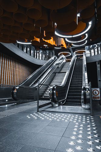Pannenhuis metrostation in Brussel