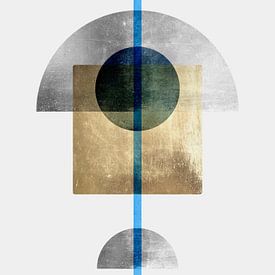 Golden geometry 20 by Vitor Costa