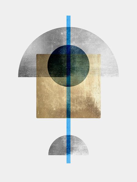 Golden geometry 20 by Vitor Costa