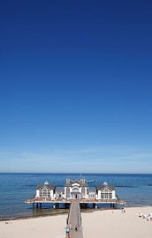 Seebrücke,  Sellin, Insel Rügen, Mecklenburg-Vorpommern, Deutschland, Europa