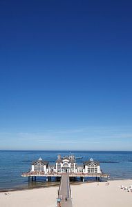 Seebrücke,  Sellin, Insel Rügen, Mecklenburg-Vorpommern, Deutschland, Europa