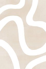 Art abstrait ondulé sur Melloi Art Prints