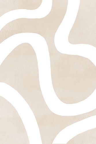 Kronkelige abstracte kunst